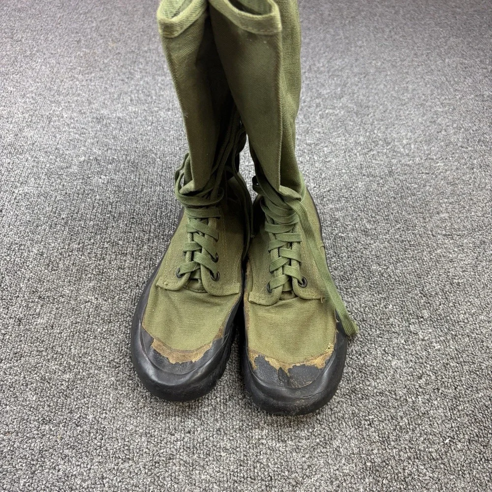Original WWII US Army M1942 Jungle Boots Dated Sept 19 1942 US Rubber Co Sz 6.5
